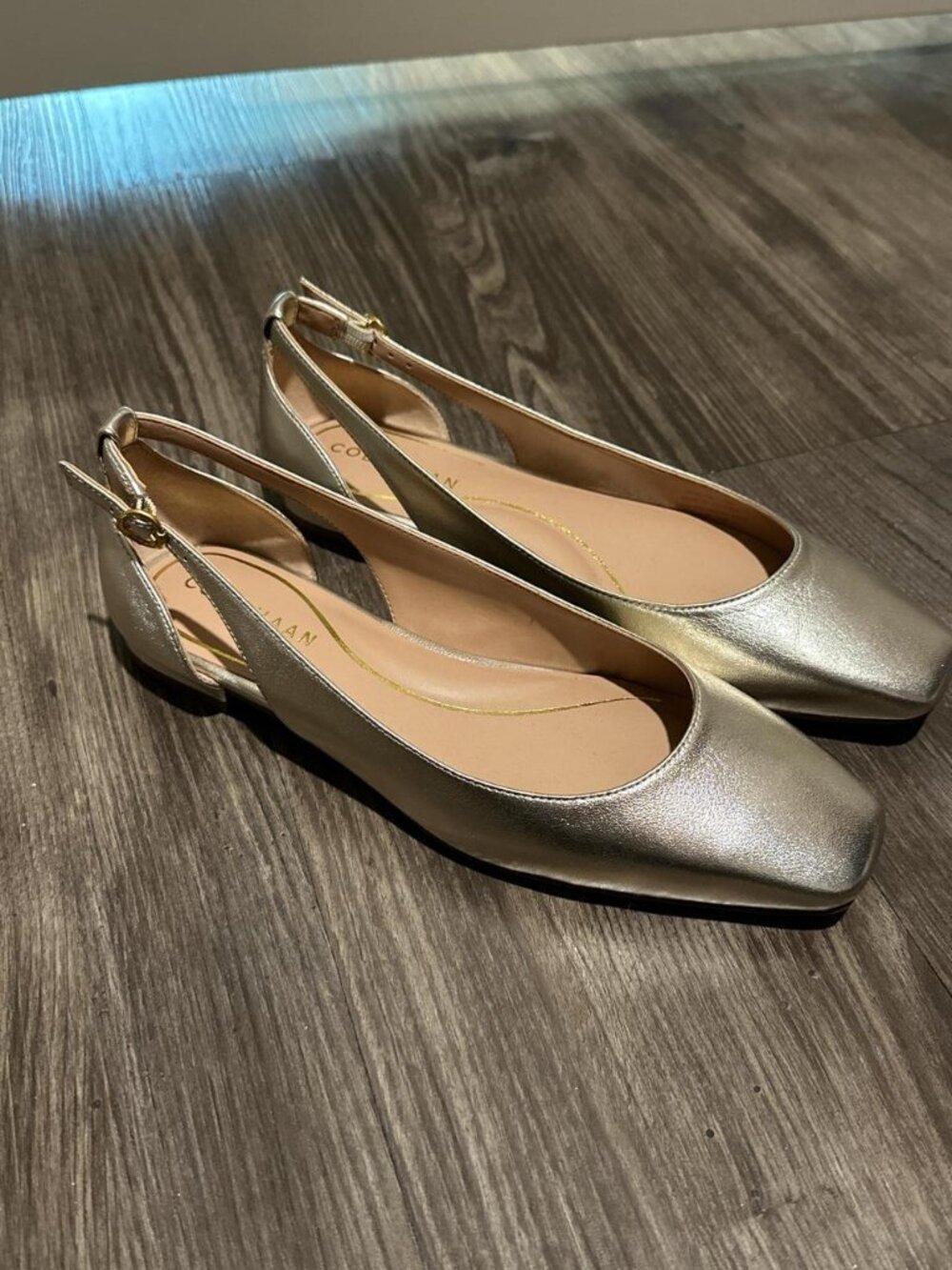 Cole Haan Women's Gold Ballet-shoes